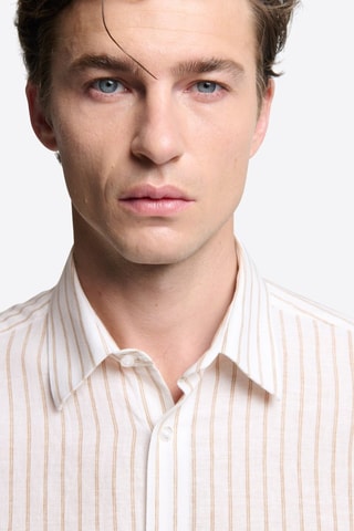 Camicia slim - Ecrù