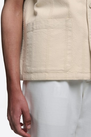 Camicia regular - Beige
