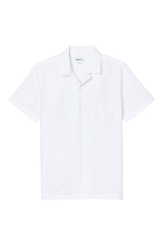 Camicia regular - Bianco