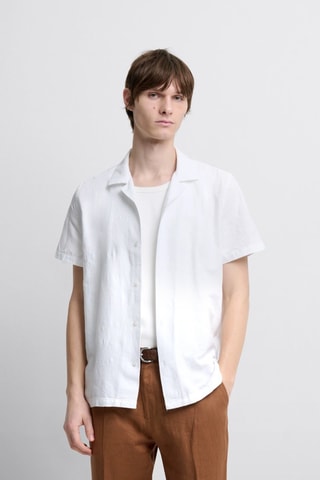 Camicia regular - Bianco
