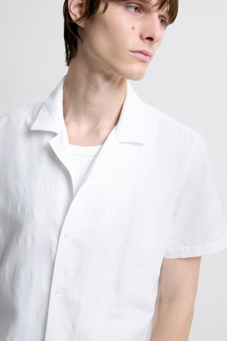 Camicia regular - Bianco