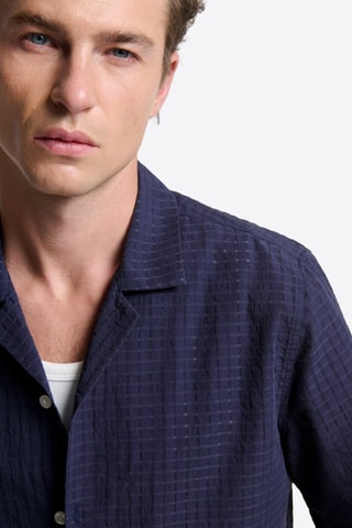 Camicia regular - Navy