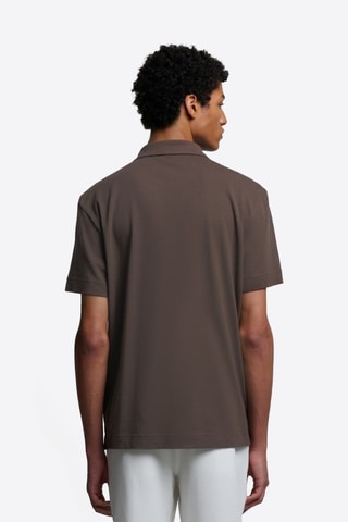Polo slim - Marrone