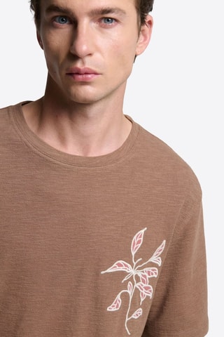 T-shirt regular - Marrone