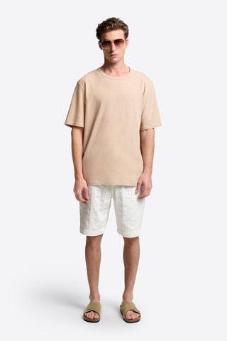 T-shirt regular - Beige