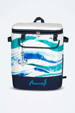 Sac à dos isotherme Anemoss Waves - Blanc