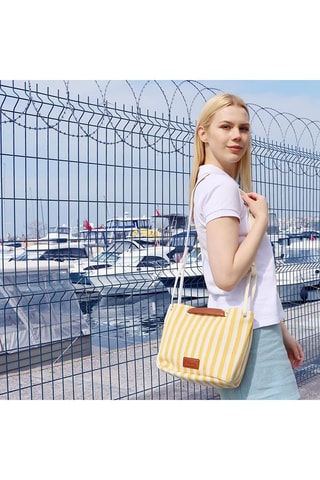 Tote bag Anemoss - Jaune