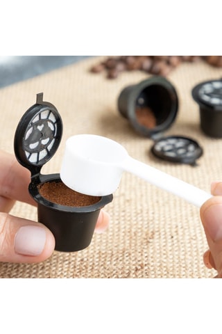 3 capsule da caffè riutilizzabili - Nero