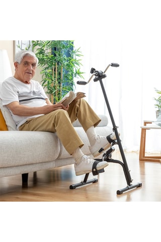 Double pédalier bras et jambes - 
Noir