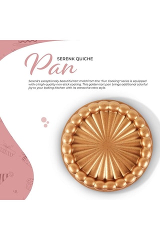 Stampo per quiche Serenk Fun Cooking Tart - 29 cm