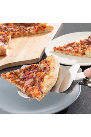 Coltello per pizza 4 in 1 in acciaio inossidabile Nice Slice