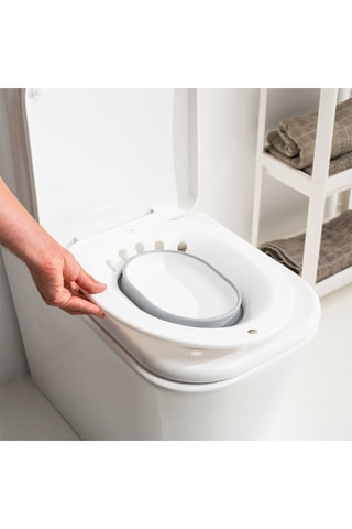 Bidet pliable portable pour toilettes