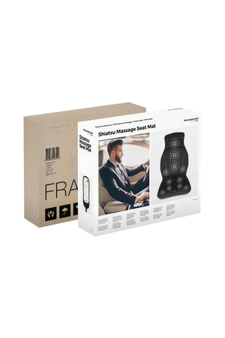 Siège massant Shiatsu - Noir