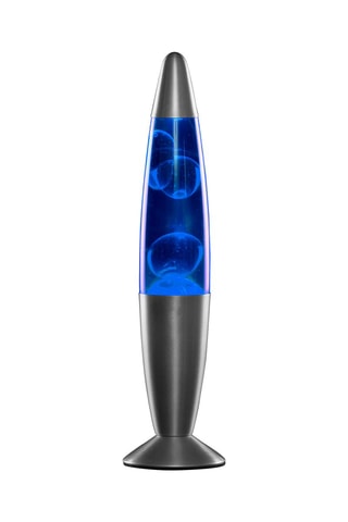 Lampe LED d'appoint - Argenté et bleu
