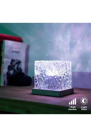 Lampe LED Aurores Boréales - Transparente - 3 W
