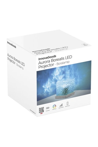Lampe LED Aurores Boréales - Transparente - 3 W