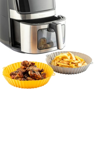 Cestelli in silicone e pennello per Airfryer