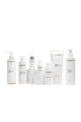 Coffret masseur de cou et dos électromagnétique et lotion corporelle raffermissante - 2 produits