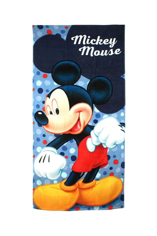 Serviette Mickey Disney  - Bleu