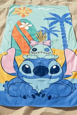 Serviette Lilo et Stitch Disney - Bleu