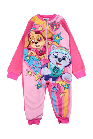 Combinaison polaire Pat’ Patrouille  - Rose