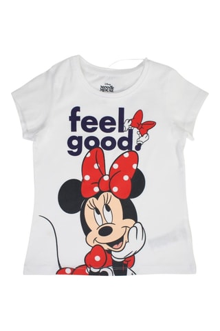 T-shirt et short Minnie Disney  - Blanc