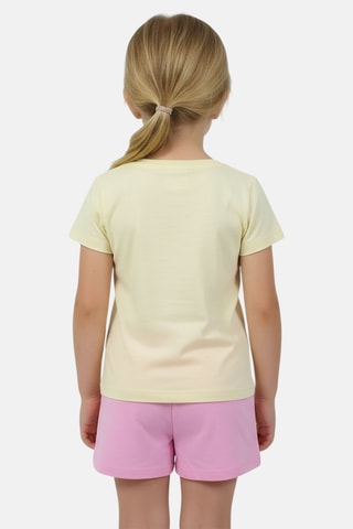 T-shirt et short  Stitch Lilo & Stitch Disney - Jaune
