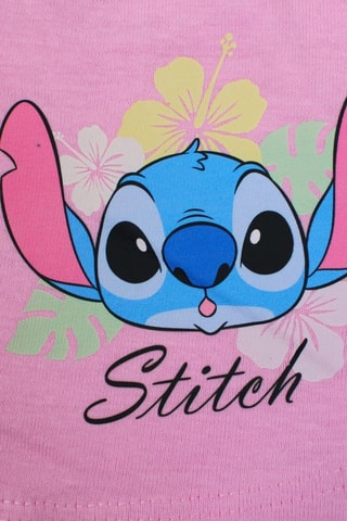 T-shirt et short  Stitch Lilo & Stitch Disney - Jaune
