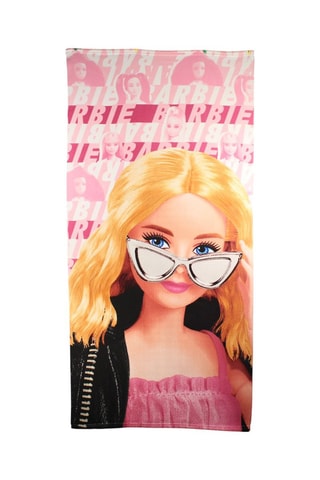 Serviette de plage Barbie  - Rose