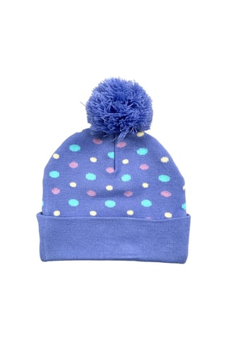 Bonnet à pompon Elsa La Reine des Neiges Disney  - Jaune, violet et rose