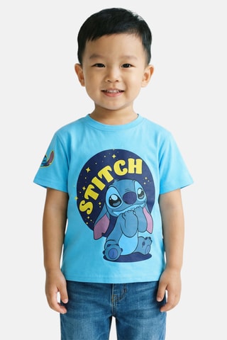 T-shirt Stitch Lilo & Stitch Disney - Bleu
