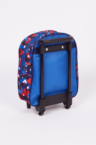 Sac à dos à roulettes Mickey Disney  - Bleu marine