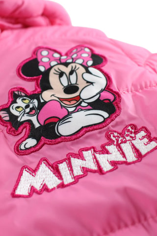 Doudoune à capuche Minnie Disney  - Rose