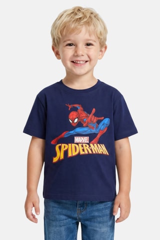 T-shirt Spider-Man Avengers Marvel - Bleu marine