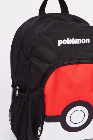 Sac à dos Pokémon - Blanc, noir et rouge