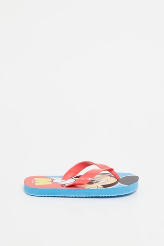 Tongs Mickey Disney - Bleu et rouge - Rouge et bleu