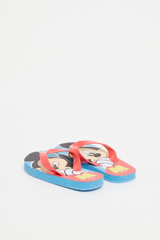 Tongs Mickey Disney - Bleu et rouge - Rouge et bleu