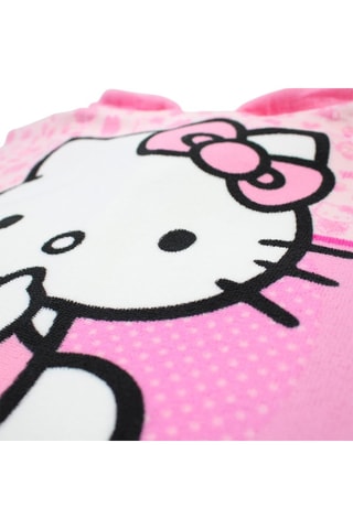 Poncho à capuche Hello Kitty  - Rose