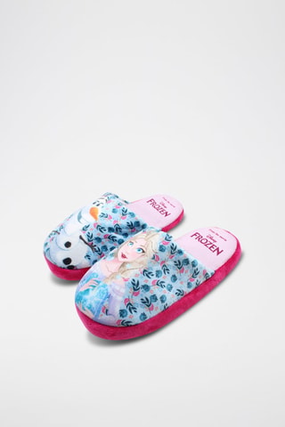 Pantoufles La Reine des Neiges Disney  - Rose