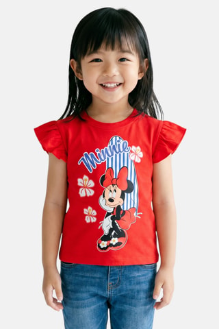 T-shirt Minnie Disney - Rouge