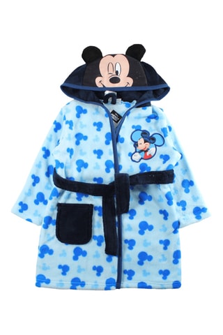 Peignoir à capuche Mickey Disney  - Bleu