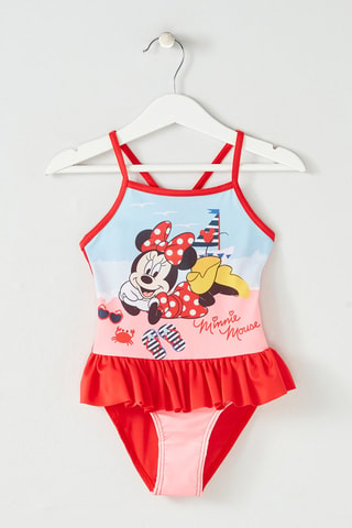 Maillot de bain Minnie Mouse Disney  - Rouge