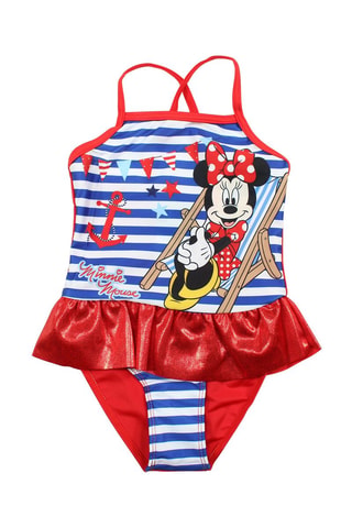 Maillot de bain 1 pièce Minnie Mouse Disney  - Rose