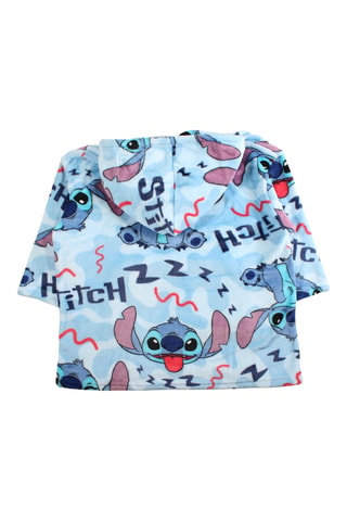 Poncho à capuche Stitch Lilo et Stitch Disney - Bleu