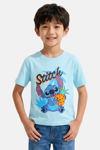 T-shirt Stitch Lilo et Stitch Disney - Bleu