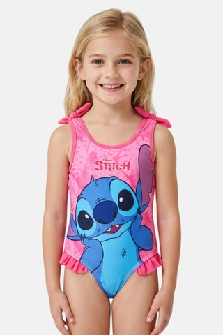 Maillot 1 pièce Stitch Lilo et Stitch Disney - Rose