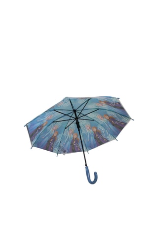Parapluie automatique Elsa et Anna La Reine des Neiges Disney  - Bleu