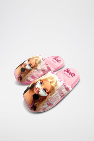 Pantoufles Barbie  - Rose