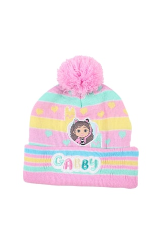 Bonnet et gants Gabby et la Maison Magique  - Rose