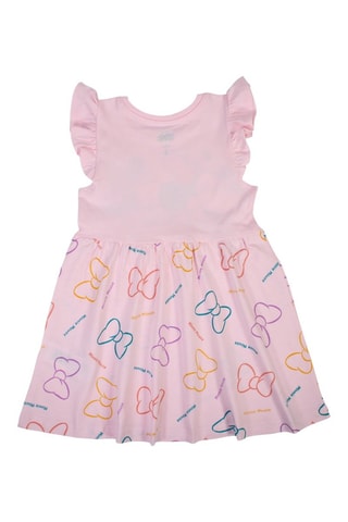 Robe Minnie Disney - Blanc, jaune et rose